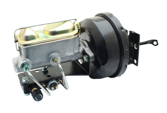 1964-66 Mustang Power Brake Booster kit, Manual Shift with "Z" bar - Force 10 Brakes