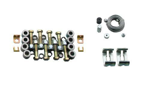 F-100 Bronco 9"Rear disc brake kit, 5 x 5.5 bolt pattern with Parking brakes