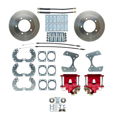 F-100 Bronco 9"Rear disc brake kit, 5 x 5.5 bolt pattern with Parking brakes