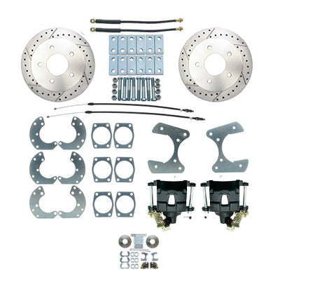 F-100 Bronco 9"Rear disc brake kit, 5 x 5.5 bolt pattern with Parking brakes