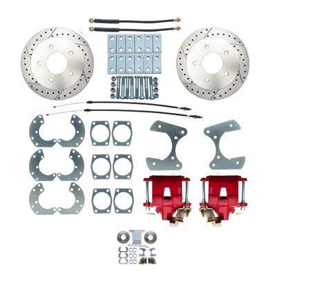 F-100 Bronco 9"Rear disc brake kit, 5 x 5.5 bolt pattern with Parking brakes