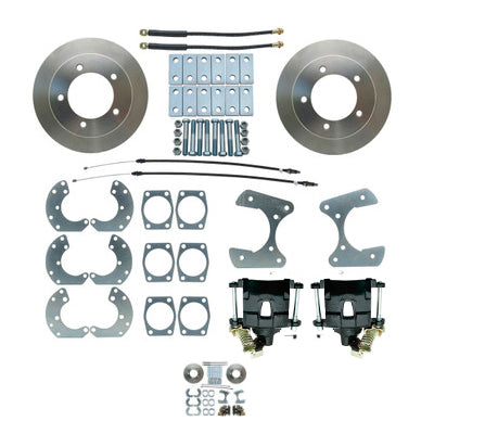 F-100 Bronco 9"Rear disc brake kit, 5 x 5.5 bolt pattern with Parking brakes
