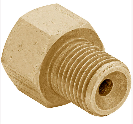 Brake Line Adapter 9/16-18 Male x 7/16-24 Female Inverted Flare - Force 10 Brakes