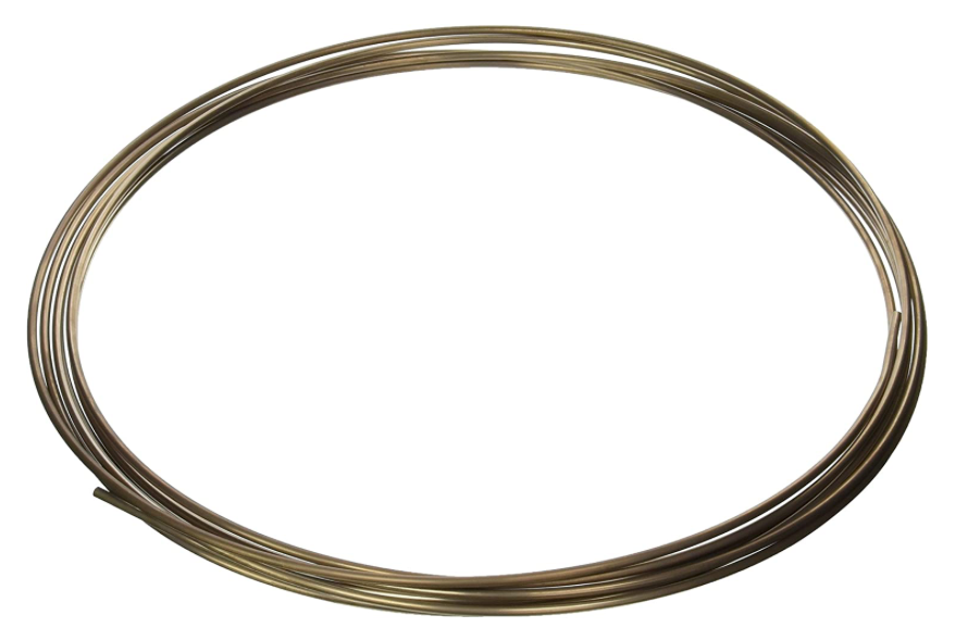 Stainless Steel Brake Line Tubing - 1/4" 16 Foot Coil - made in USA