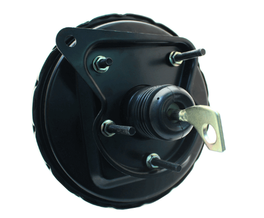 1967-69 Mustang Front-Rear 9" Power Disc Brake Kit X drilled rotors- Auto Trans Force 10 Brakes