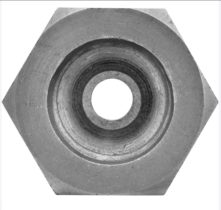 Stainless Brake Line Adapter – 1/2-20 Inverted Flare to 3/16" Brake Line (3/8-24 thread) - Force 10 Brakes