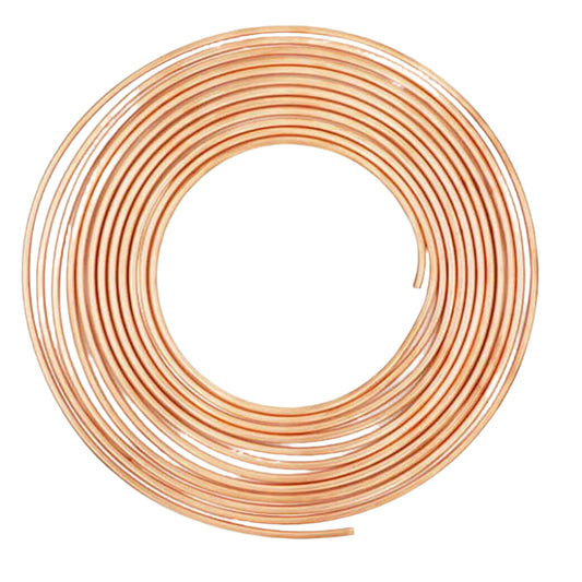 1/4" x 25'  Brake line Copper Nickel Tubing - flat Coil
