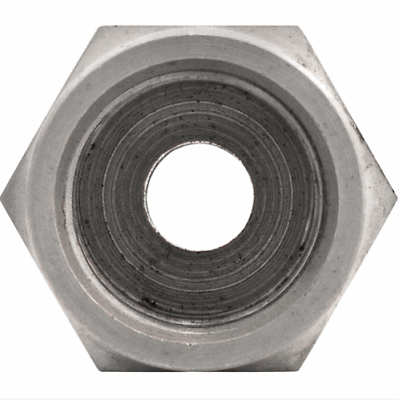 12 x 1.0 Metric Stainless Unions, bubble flare, 3/16" Line