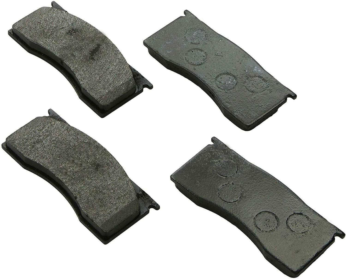 1964-67 Front brake pads, D11 semi metallic and Clips