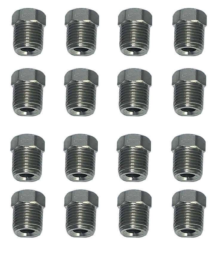 Stainless Brake Line Tube Coil 3/16" 16 ft. & 16 Stainless fittings