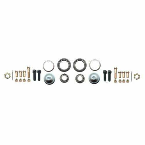 Mustang 1964-69 Front Disc Brake Kit -Zinc Plated Calipers - 11.25" Rotors