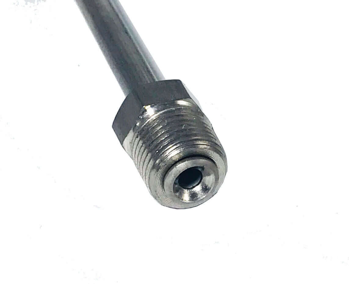 3/16" All Stainless Brake Line 20" 3/8-24 Tube Nuts - Stainless clamp set 24 piece