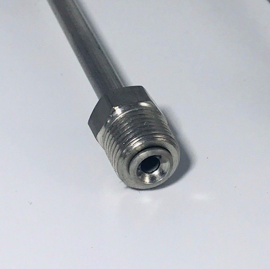 7/16-24 Inverted Flare STAINLESS STEEL Tube Nut for 3/16 Brake Line (8 pack)