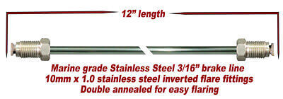stainless steel brake line
