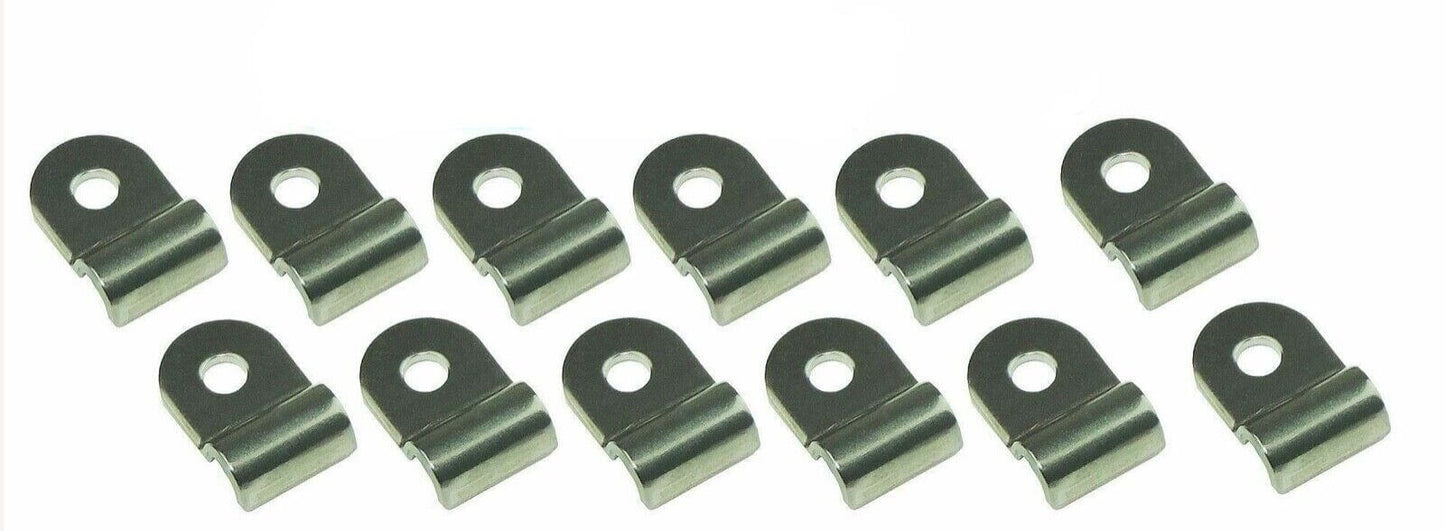 1/4" Stainless Steel 24pc Brake Line Clamp set