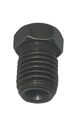 12mm X 1.5 Bubble flare adapter line to 3/16 or1/4" brake line w/ brass adapter