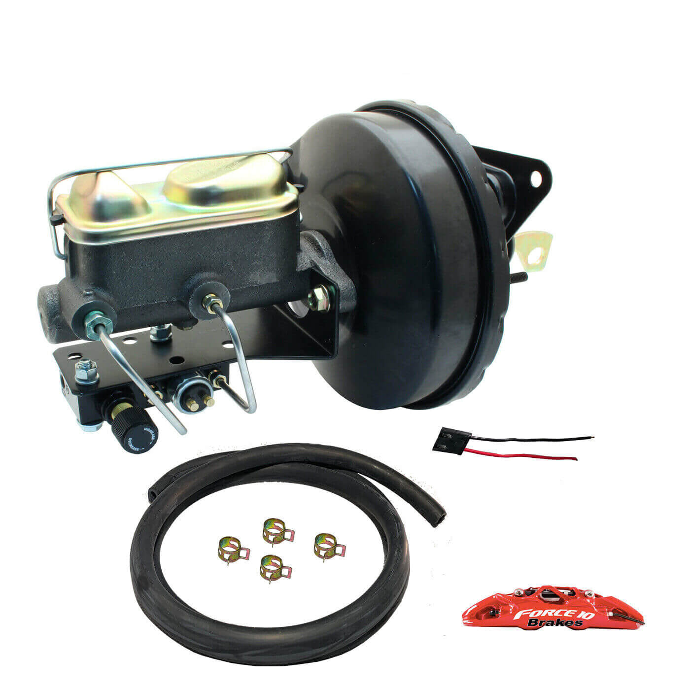 1967-70 Ford Mustang 9" Power Brake Booster w/ Master & Adjustable Prop valve