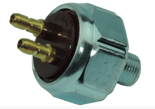 Ford Inline Brake Light Switch w/ Tee, pig tail & brake fitting kit.