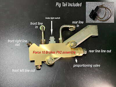 GM Prop Valve Kit Disc-Drum, PREMIUM kit & pig tail ( PV2) SPECIAL BUY