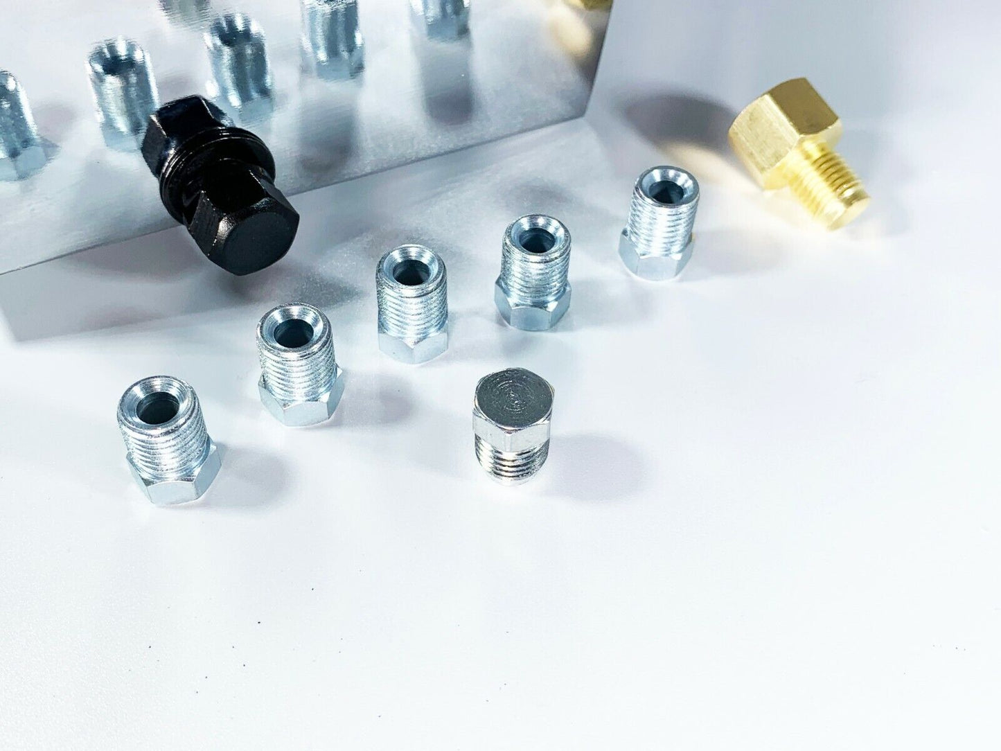 Adjustable Chrome Proportioning Valve & Built in Distribution Block with bracket