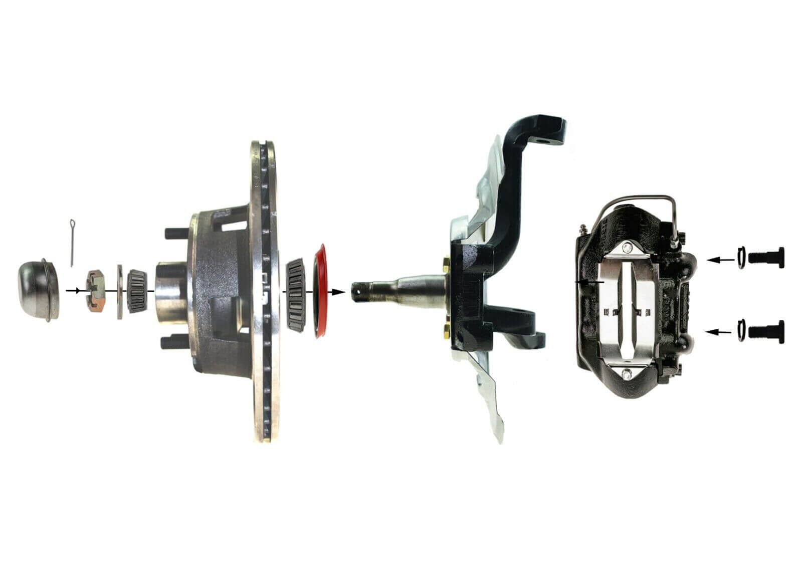 1964-66 Mustang Premium Power Front & Rear Disc Brake, Automatic