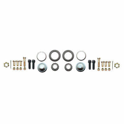 1964-66 Mustang Front Disc Brake Conversion Kit with 11" XD Rotors - Black Calipers