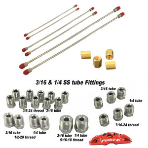 Universal Brake Line Kits and Fittings