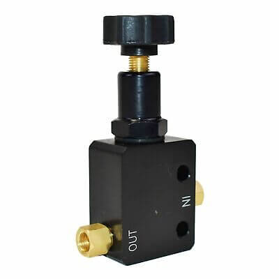 Adjustable Proportioning Valve for Universal Hot Rods 3/16 Brake 3/8-24 Fittings