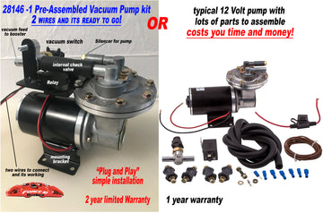 Brake Booster Vacuum Pumps and Parts Force 10 Brakes