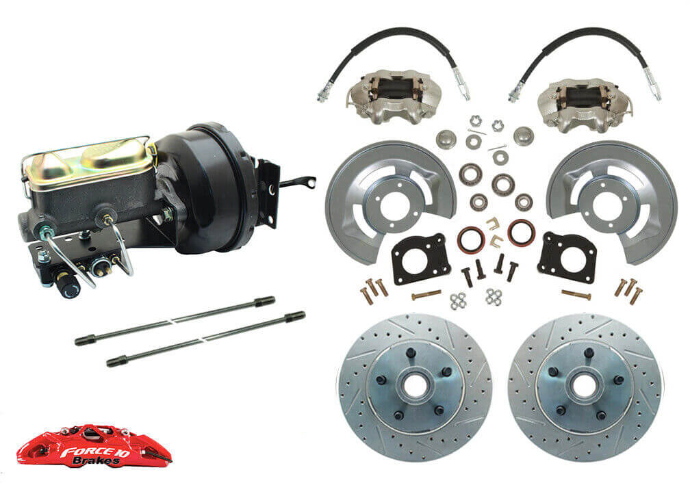 1964 - 66 Mustang Power Disc Brake Conversion Kit, for Manual transmission