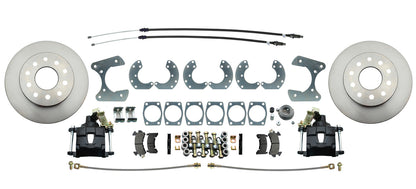 Universal Ford 9" Rear Disc Brake Upgrade Kit for Pre-1980 Models, with Parking Brakes