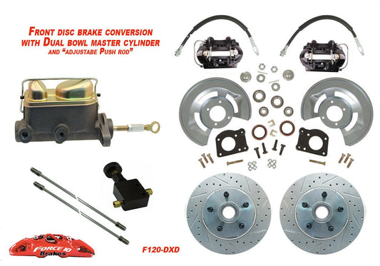 FRONT DISC BRAKE CONVERSION 62-69 FORD FAIRLANE, 63-69 FALCON & RANCHERO, MERCURY 63-69 COMET, 64-69 CYCLONE