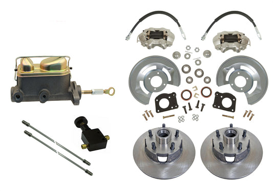 1963-69 Falcon,Mustang, Ranchero Fairlane Front Disc Brake Kit -11" Rotors