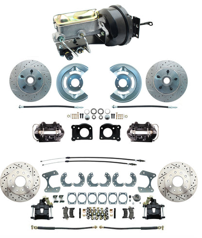 1964-66 Mustang Premium Power Front & Rear Disc Brake, Automatic