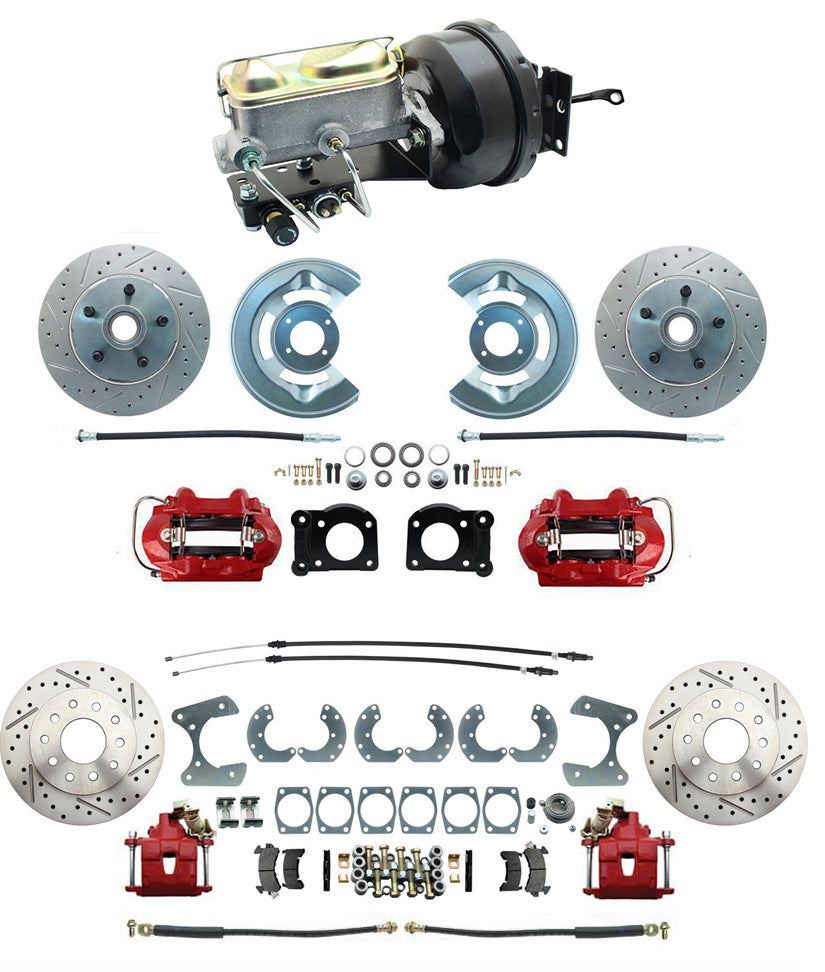 1964-66 Mustang Premium Power Front & Rear Disc Brake, Automatic