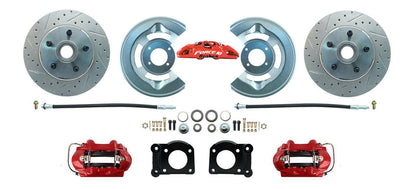 1970-1973 Ford Mustang 11" Disc Brake Conversion Kit - 2 Year Warranty Included