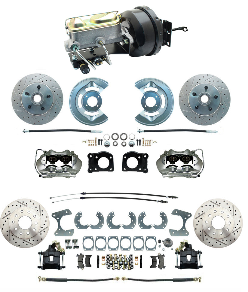 1964-66 Mustang Premium Power Front & Rear Disc Brake, Automatic