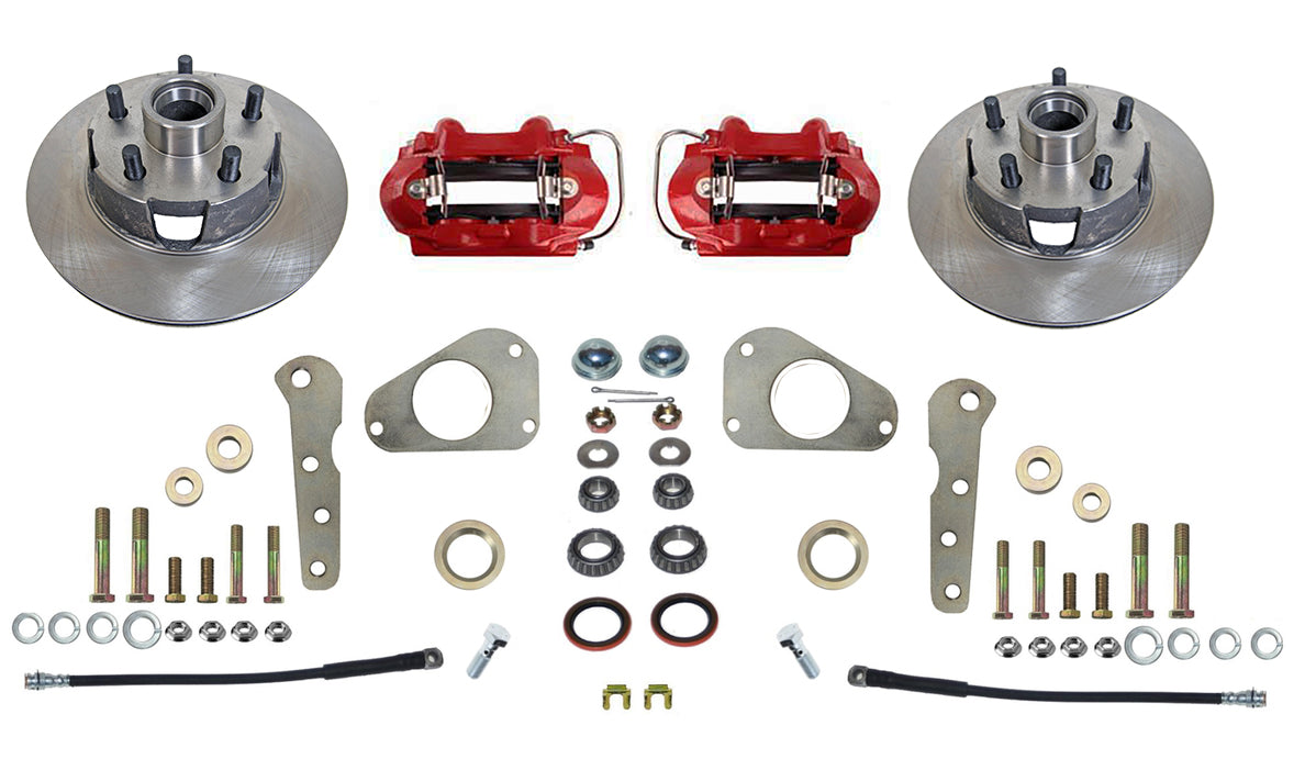 1957–1968 Ford & Mercury Drum-to-Disc Conversions, 4-Piston