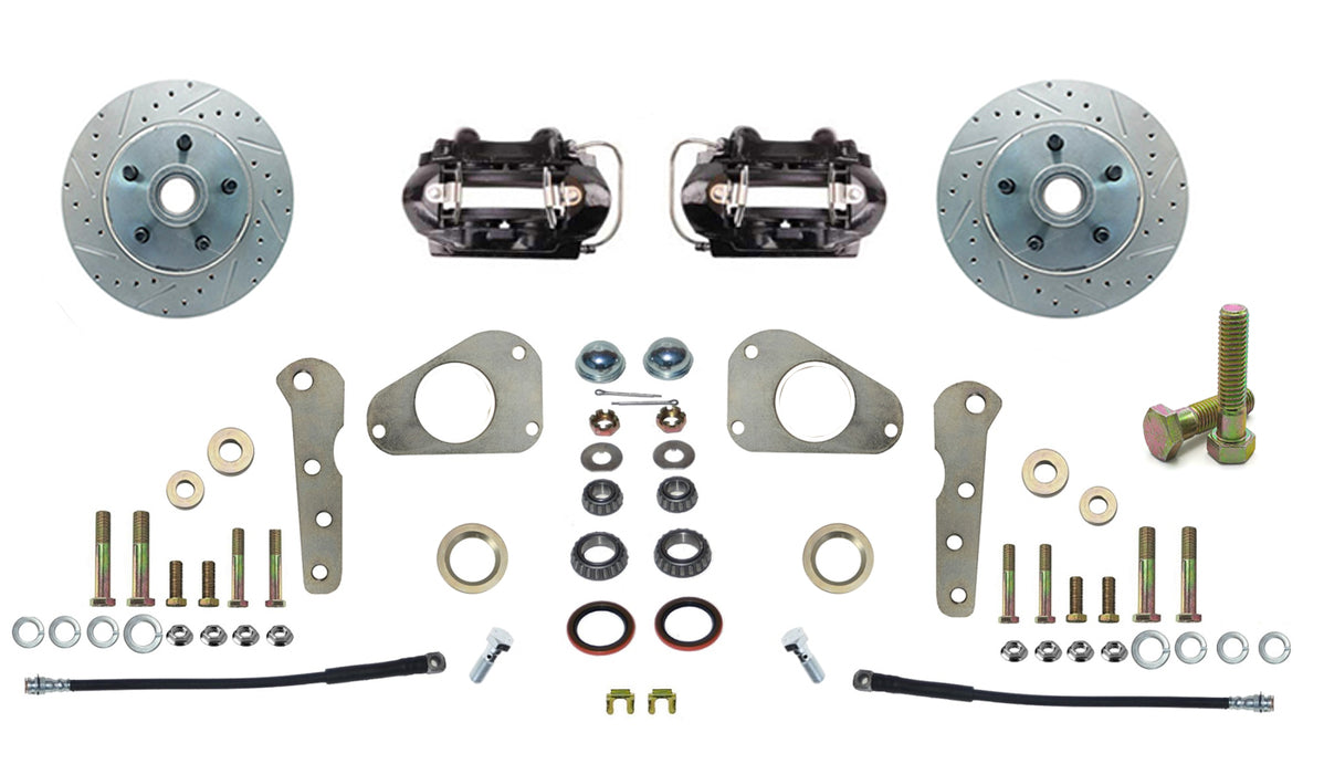 1957–1968 Ford & Mercury Drum-to-Disc Conversions, 4-Piston
