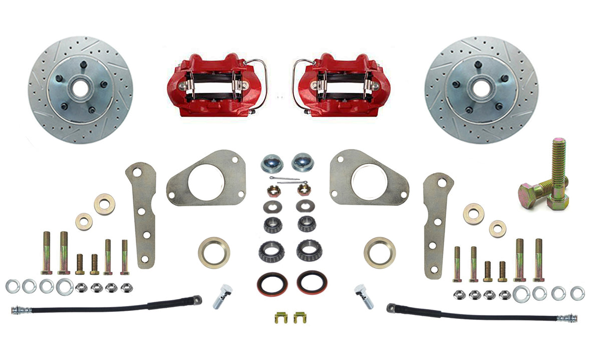 1957–1968 Ford & Mercury Drum-to-Disc Conversions, 4-Piston
