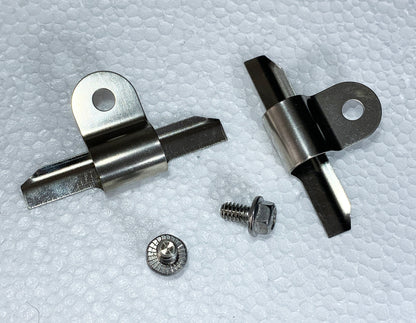 1964–1966 Mustang 4-Piston Front Brake Caliper | Zinc Plated LH/RH front. 3/8" inlet