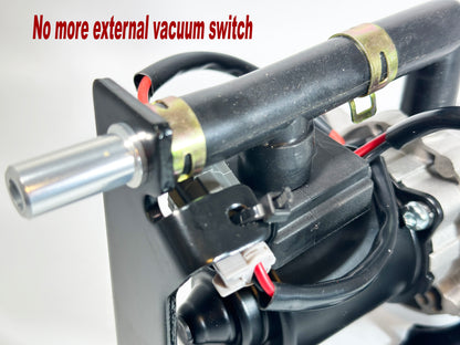 Brake Booster Rotary Vacuum Pump  "Plug and Play"  Ultra quiet, compact - Force 10 Brakes
