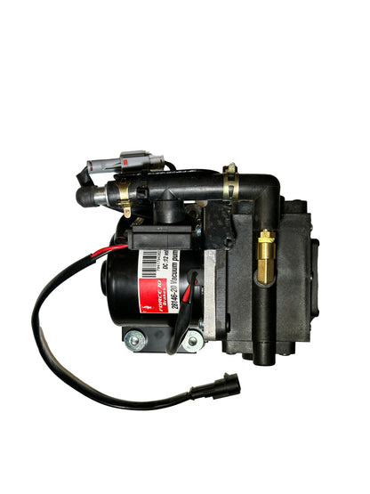 Brake Booster Vacuum Pump -Ultra quiet Dual piston pump 12 V "Plug and Play"  with install kit
