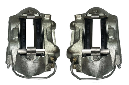1964–1966 Mustang 4-Piston Front Brake Caliper | Zinc Plated LH/RH front. 3/8" inlet