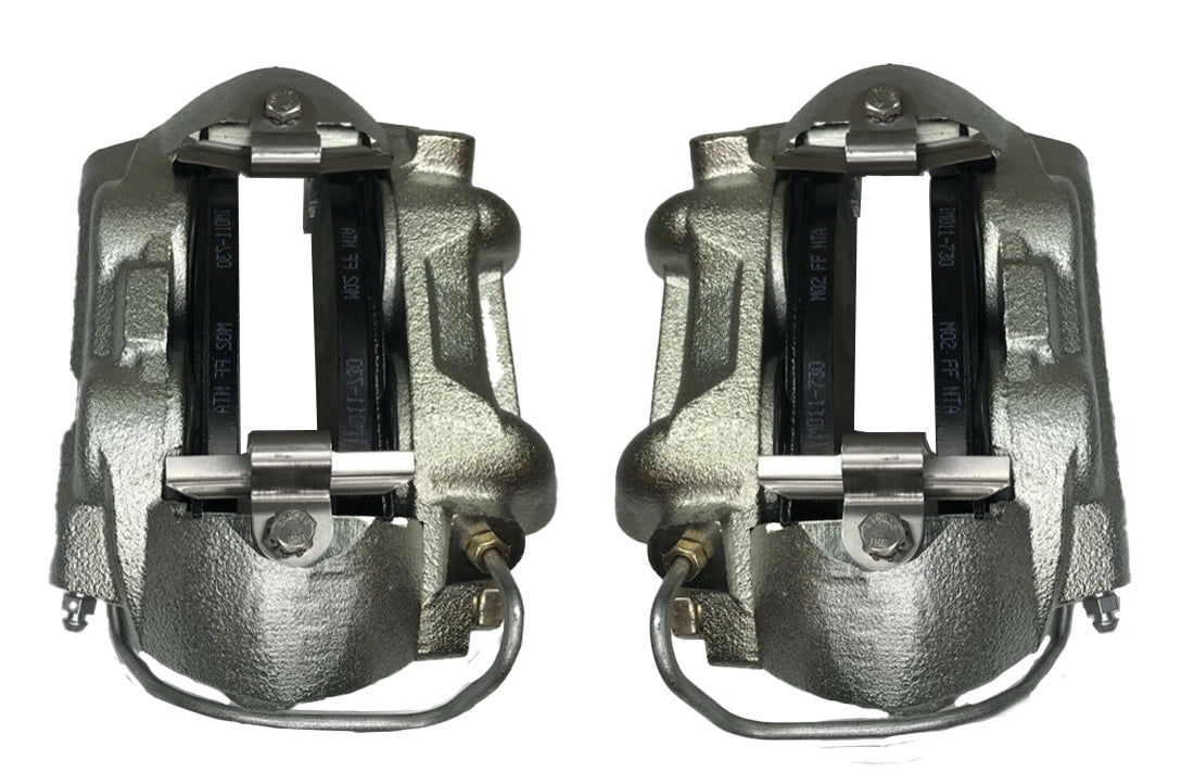 4-Piston Front Disc Conversion 1957–1968 Ford & Mercury cars, with Power brakes