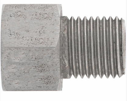 Stainless Brake Line Adapter – 1/2-20 Inverted Flare to 3/16" Brake Line (3/8-24 thread) - Force 10 Brakes