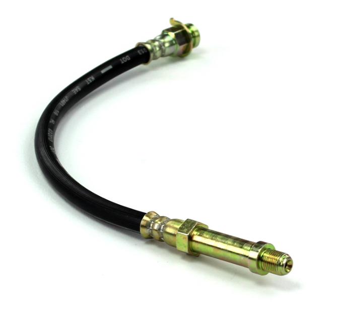 Front Flex hose  1966-1967 Mustang. Conversion kit, 19" long, 7/16-24 inlet