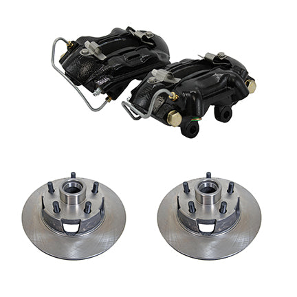 1957–1968 Ford & Mercury Drum-to-Disc Conversions, 4-Piston