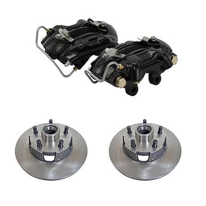 1957–1968 Ford & Mercury Drum-to-Disc Conversions, 4-Piston