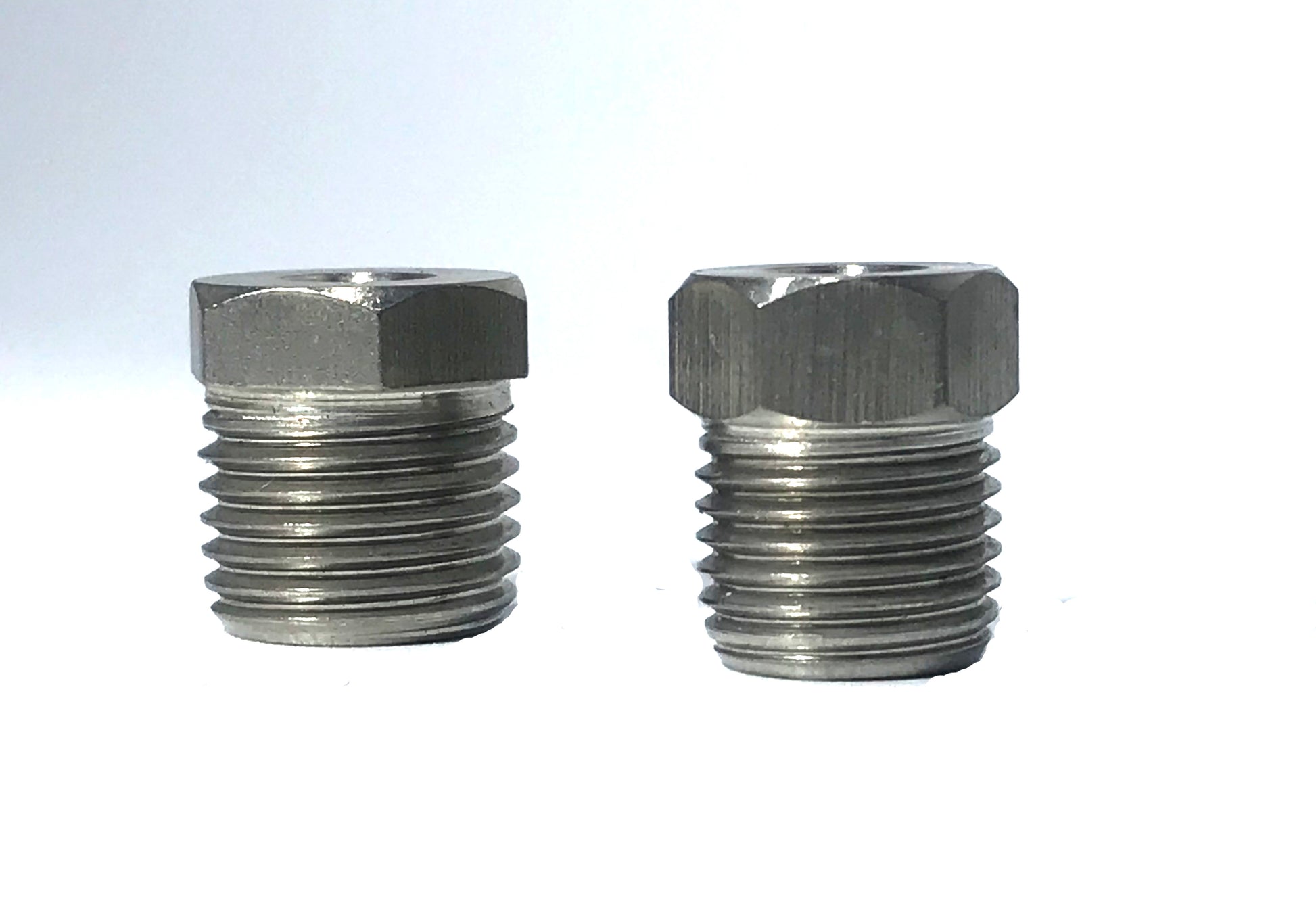 3/16 Brake Line  3/8-24 Inverted Flare STAINLESS STEEL Tube Nut Fitting 12 pcs. - Force 10 Brakes